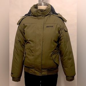 Marmot down waterproof jacket in excellent conditions